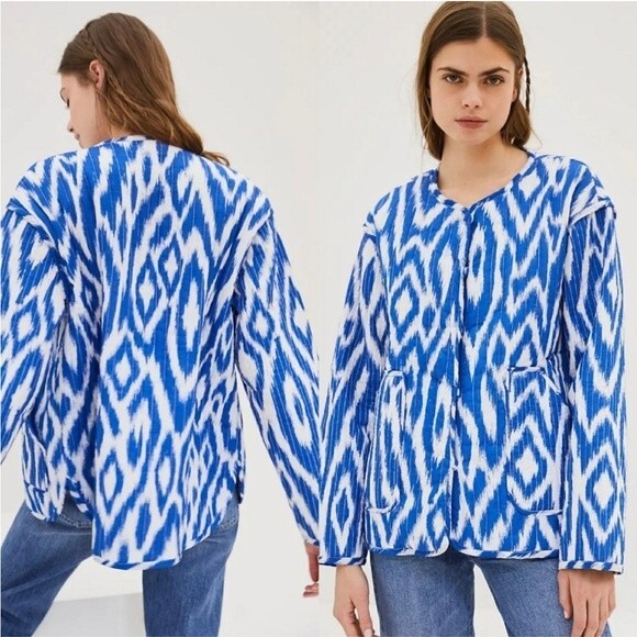 Anthropologie NEW Nora Quilted Jacket - Picture 1 of 13